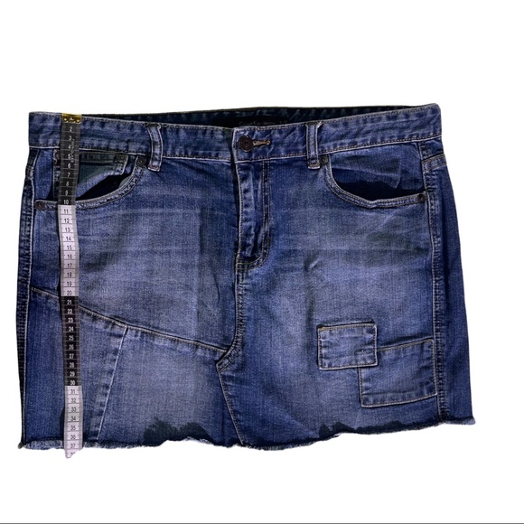 Calvin Klein Denim Jean Short Skirt size 31/12 - Picture 4 of 7